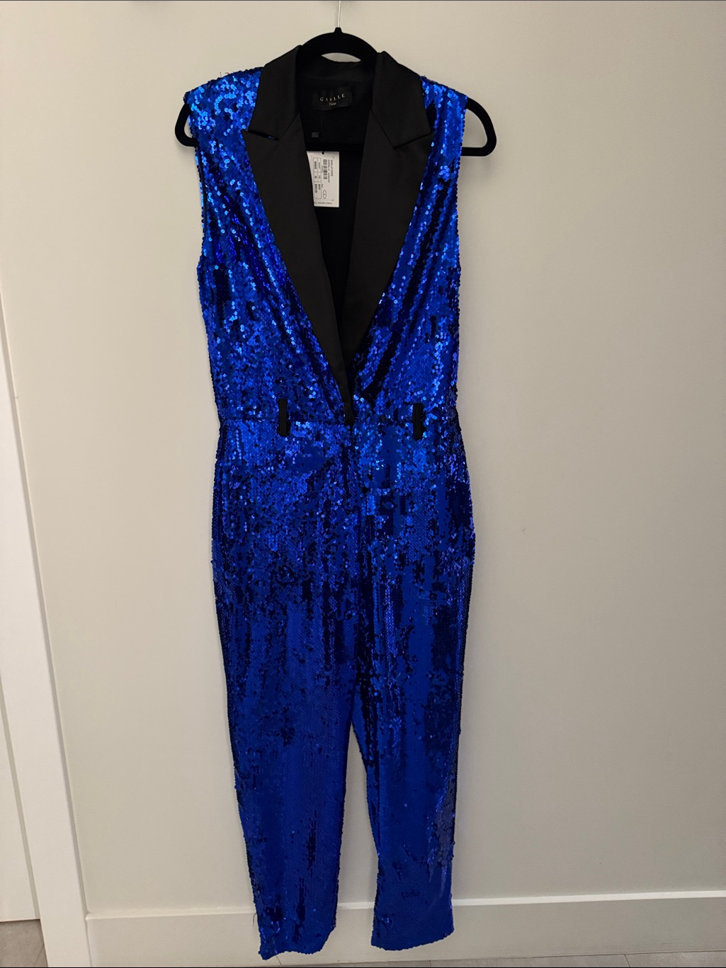 Designer Ladies Sequin Jumpsuit Tux Galle
